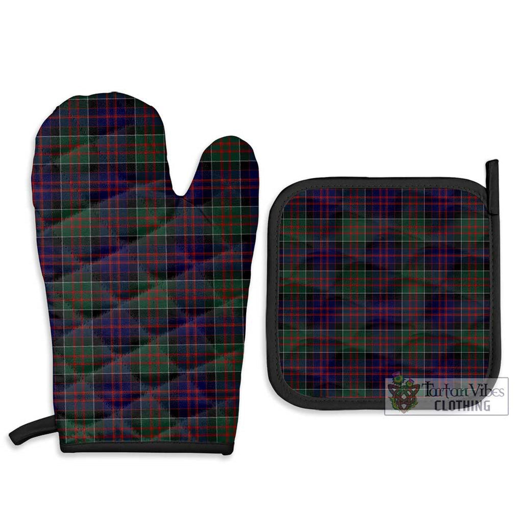 MacDonald (McDonald) of Clanranald Tartan Combo Oven Mitt & Pot-Holder - Tartan Vibes Clothing
