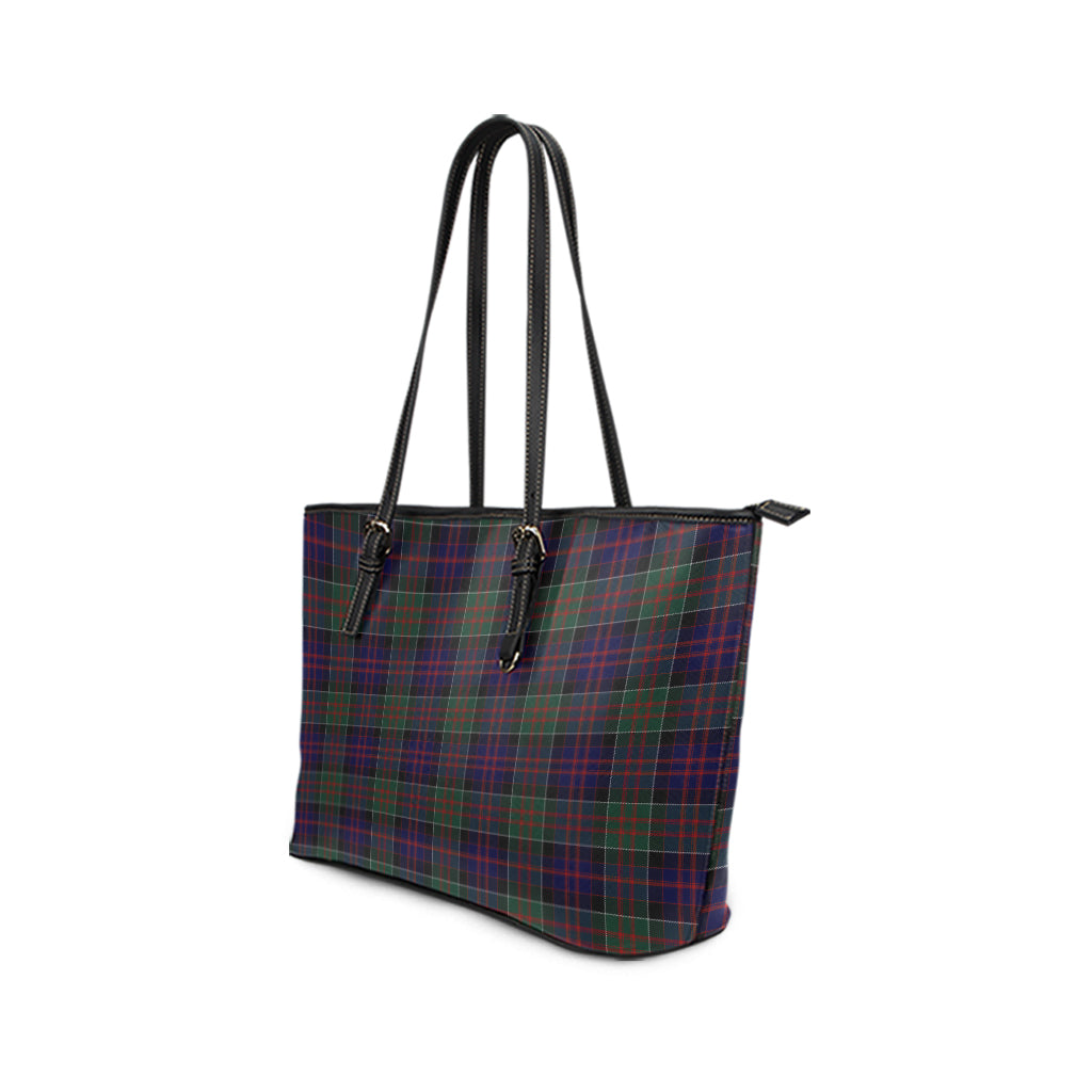 macdonald-of-clan-ranald-tartan-leather-tote-bag
