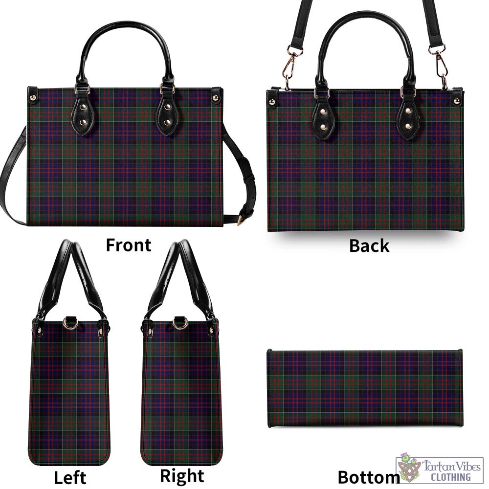 Tartan Vibes Clothing MacDonald of Clan Ranald Tartan Luxury Leather Handbags