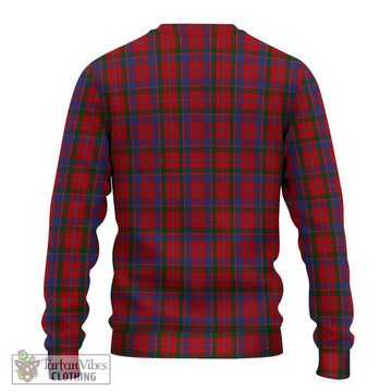 MacDonald of Glenaladale Tartan Knitted Sweater with Family Crest DNA In Me Style - Tartanvibesclothing Shop