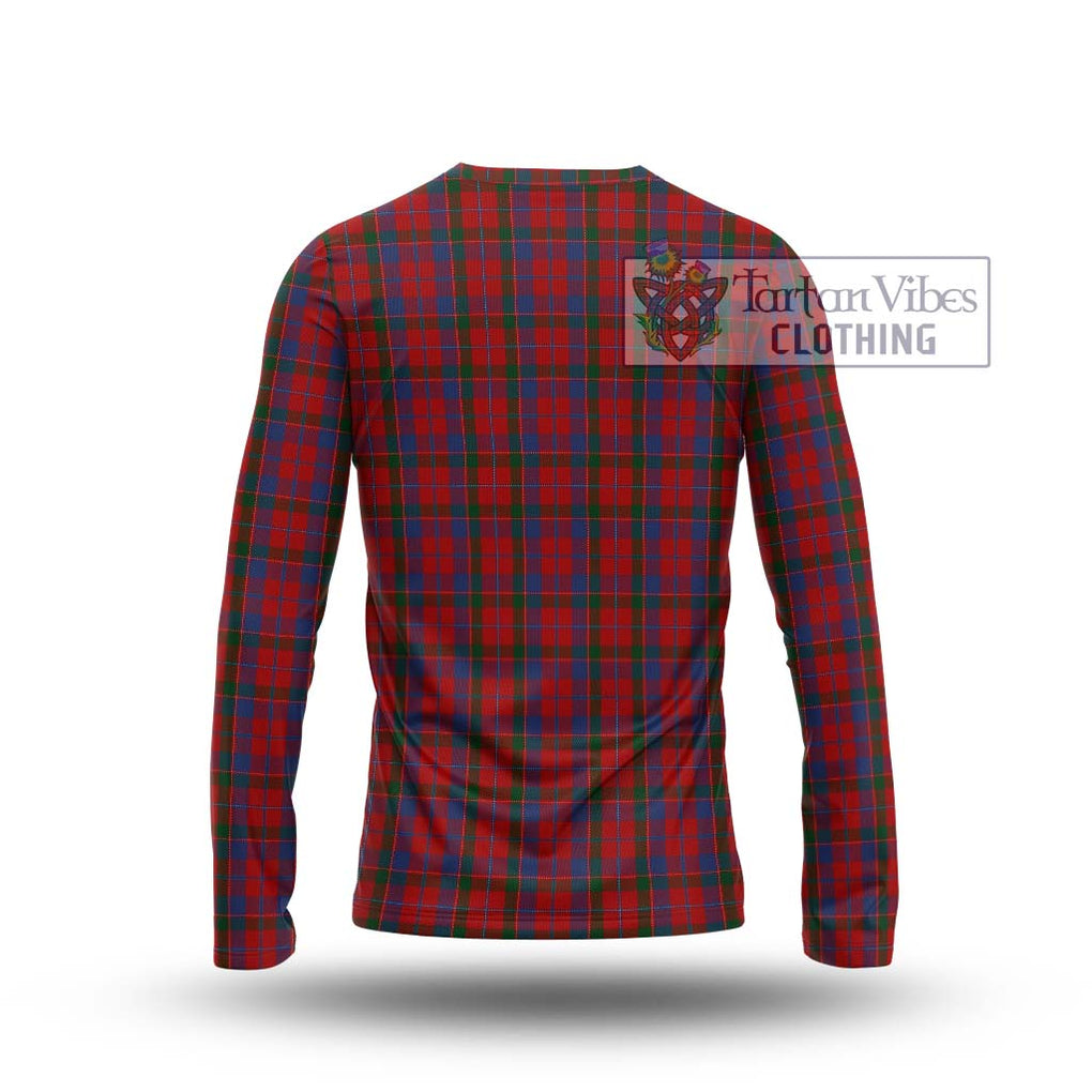 MacDonald of Glenaladale Tartan Long Sleeve T-Shirt with Family Crest DNA In Me Style - Tartanvibesclothing Shop