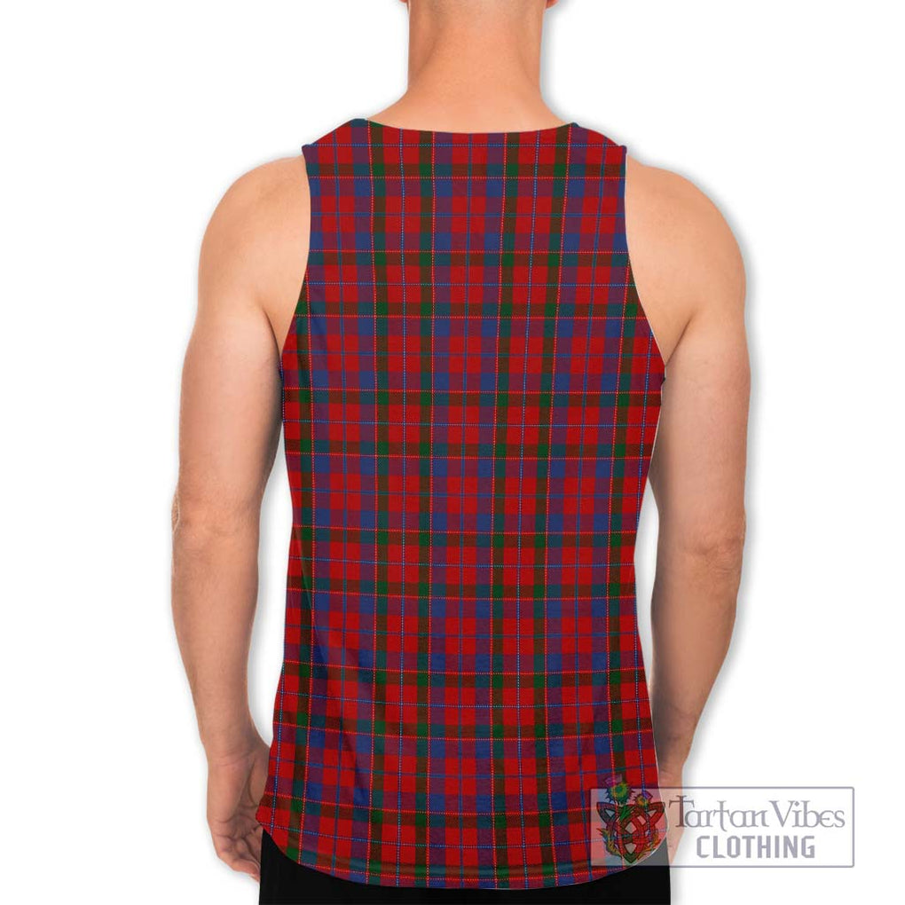 MacDonald of Glenaladale Tartan Men's Tank Top with Family Crest DNA In Me Style - Tartanvibesclothing Shop