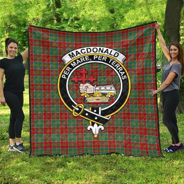 macdonald-of-kingsburgh-tartan-quilt-with-family-crest