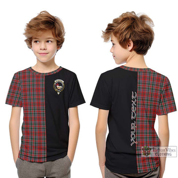 MacDonald of Lochmaddy Tartan Kid T-Shirt with Family Crest and Half Of Me Style Youth XL Size14 - Tartanvibesclothing Shop