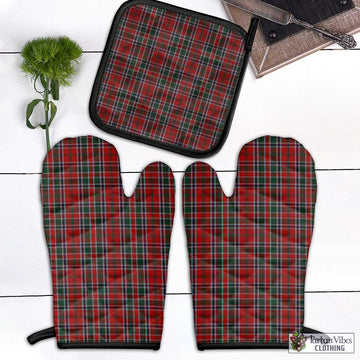 MacDonald of Lochmaddy Tartan Combo Oven Mitt & Pot-Holder Combo 1 Oven Mitt & 1 Pot-Holder Black - Tartan Vibes Clothing