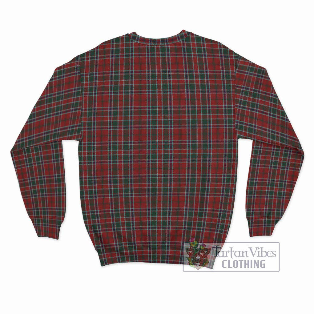 MacDonald of Lochmaddy Tartan Sweatshirt with Family Crest DNA In Me Style - Tartanvibesclothing Shop