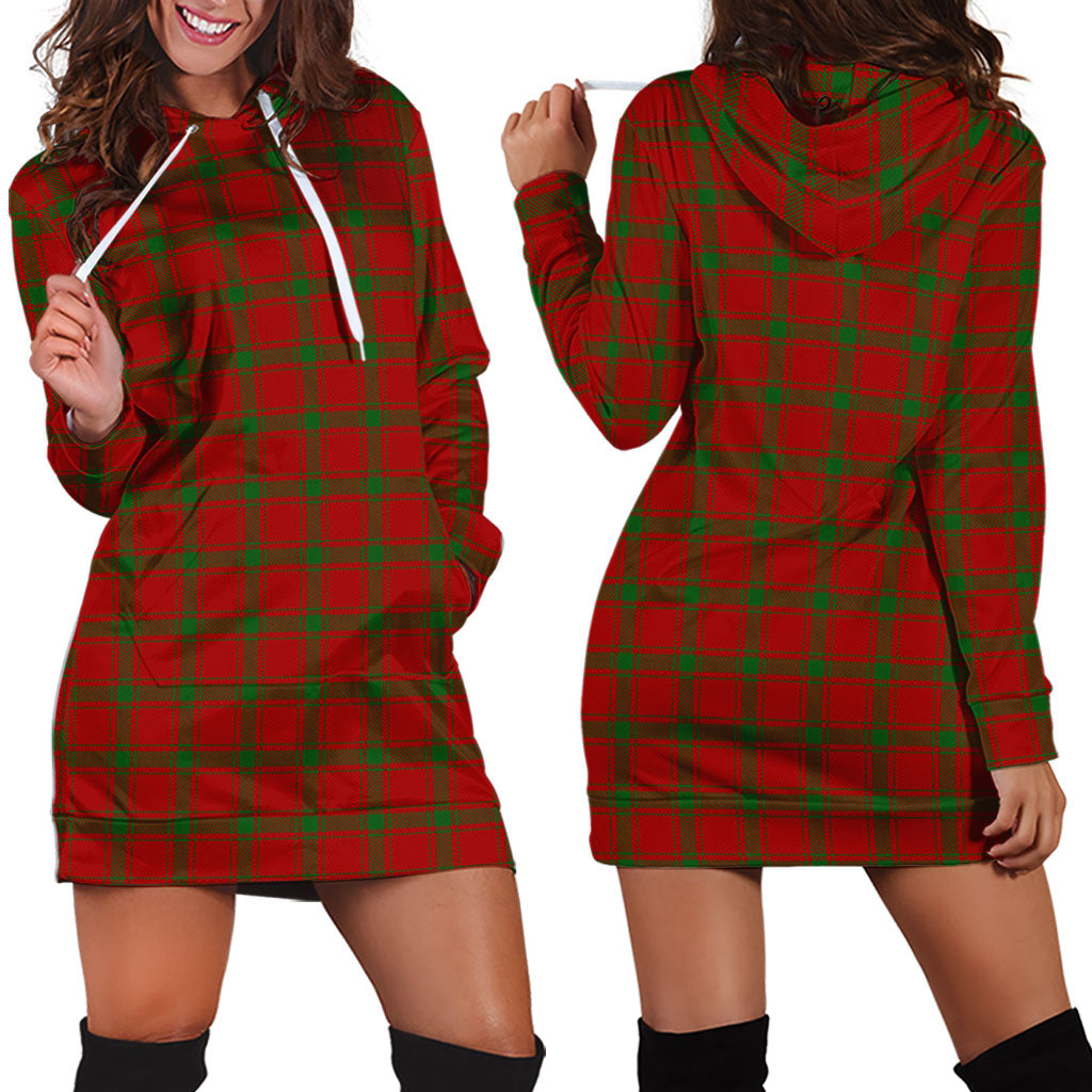 MacDonald (McDonald) of Sleat Tartan Hoodie Dress - Tartan Vibes Clothing