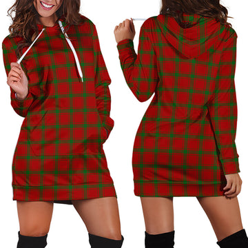 MacDonald (McDonald) of Sleat Tartan Hoodie Dress - Tartan Vibes Clothing