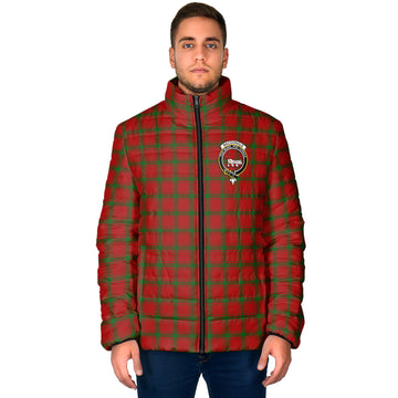 MacDonald of Sleat Tartan Padded Jacket with Family Crest