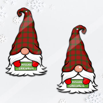 MacDonald (McDonald) of Sleat Gnome Christmas Ornament with His Tartan Christmas Hat - Tartan Vibes Clothing