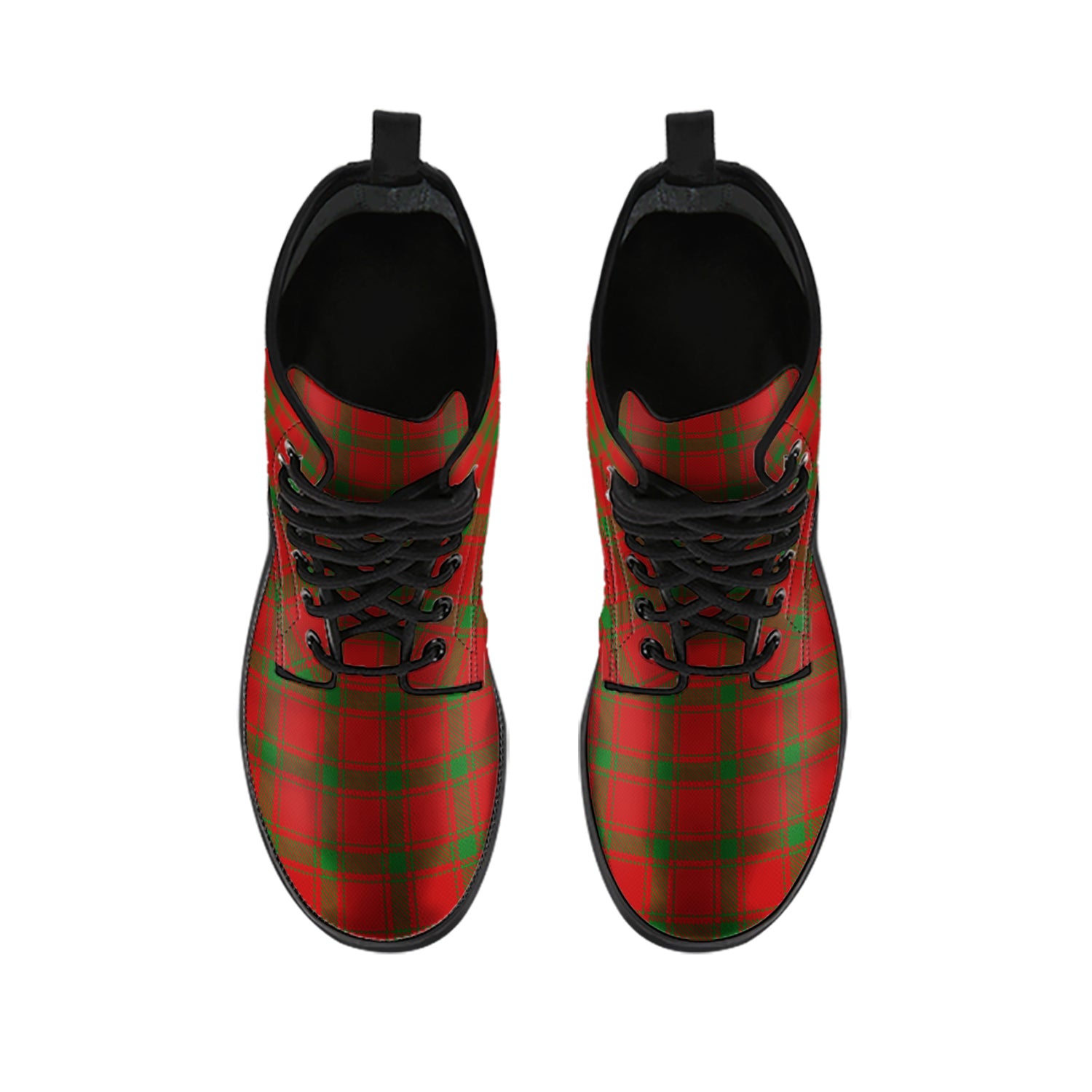 MacDonald (McDonald) of Sleat Tartan Leather Boots - Tartan Vibes Clothing
