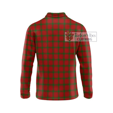 MacDonald (McDonald) of Sleat Tartan Long Sleeve Polo Shirt with Family Crest DNA In Me Style - Tartan Vibes Clothing