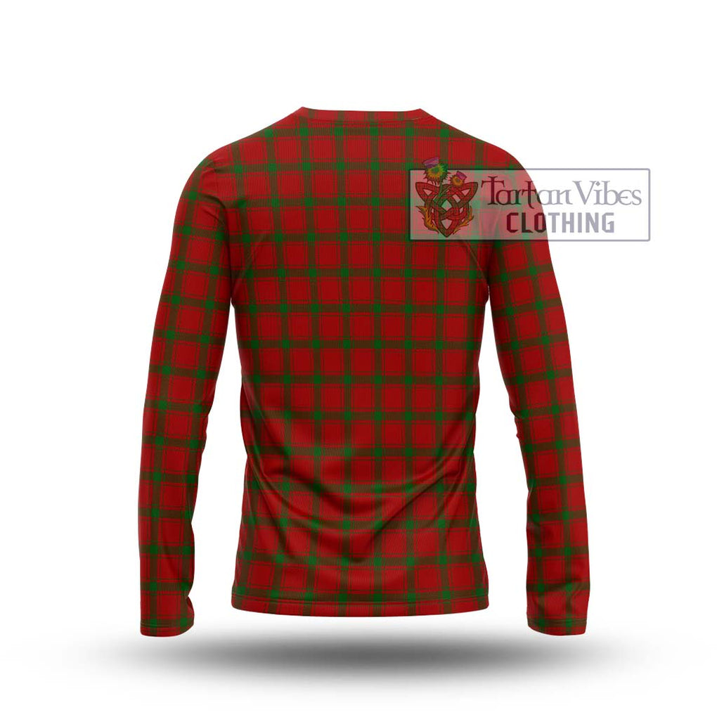 MacDonald (McDonald) of Sleat Tartan Long Sleeve T-Shirt with Family Crest DNA In Me Style - Tartanvibesclothing Shop