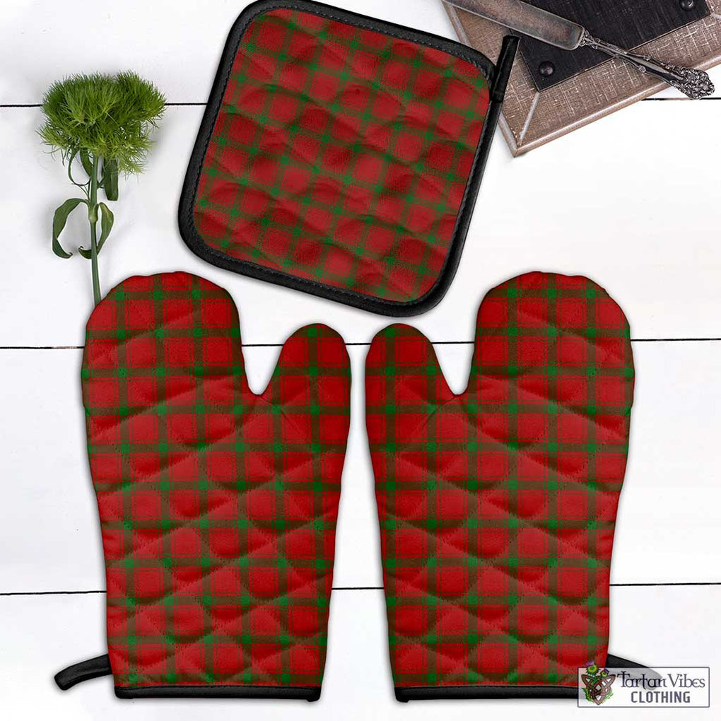 MacDonald (McDonald) of Sleat Tartan Combo Oven Mitt & Pot-Holder Combo 1 Oven Mitt & 1 Pot-Holder Black - Tartan Vibes Clothing