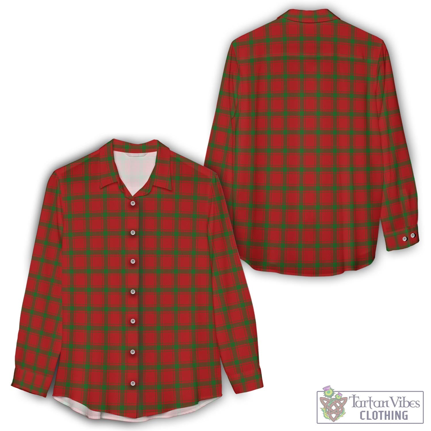 MacDonald (McDonald) of Sleat Tartan Women's Casual Shirt - Tartan Vibes Clothing