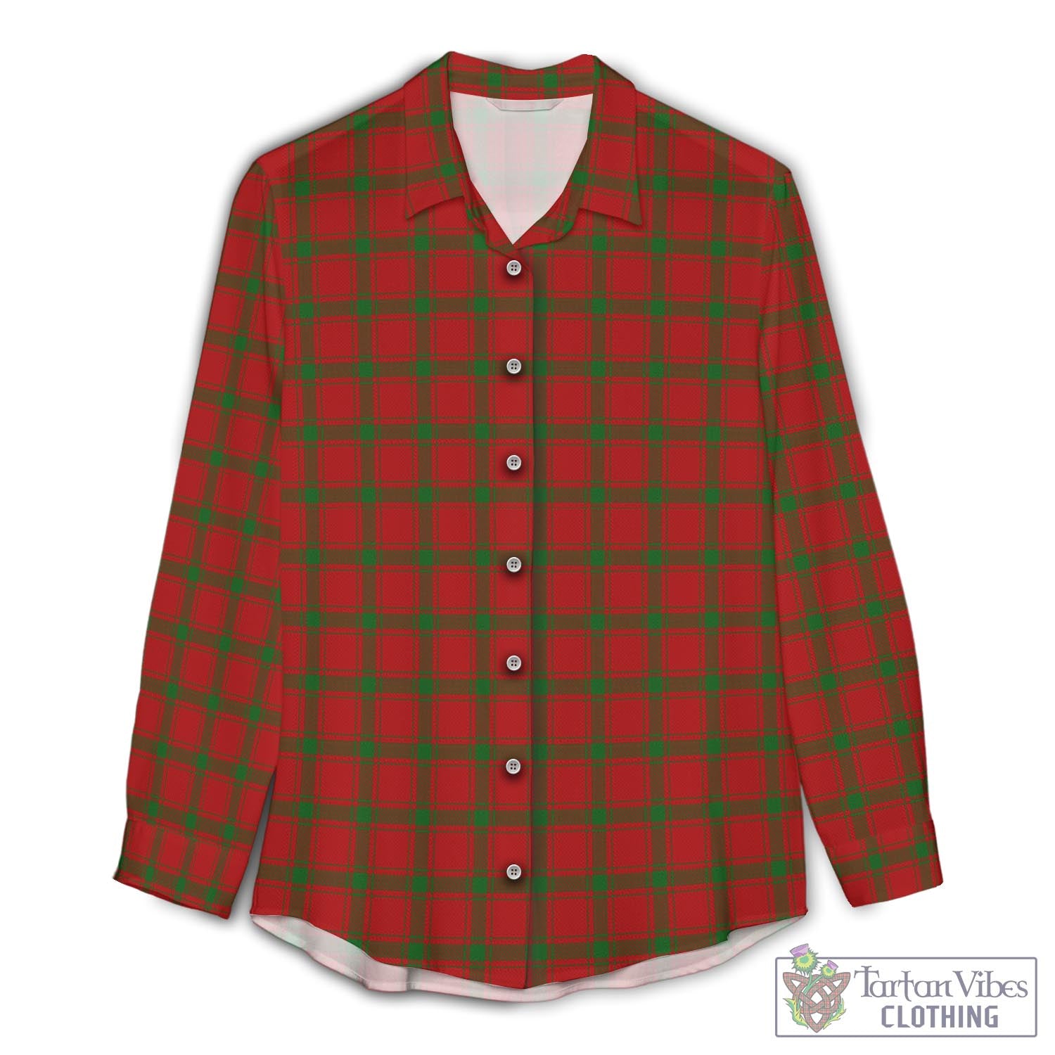 MacDonald (McDonald) of Sleat Tartan Women's Casual Shirt - Tartan Vibes Clothing