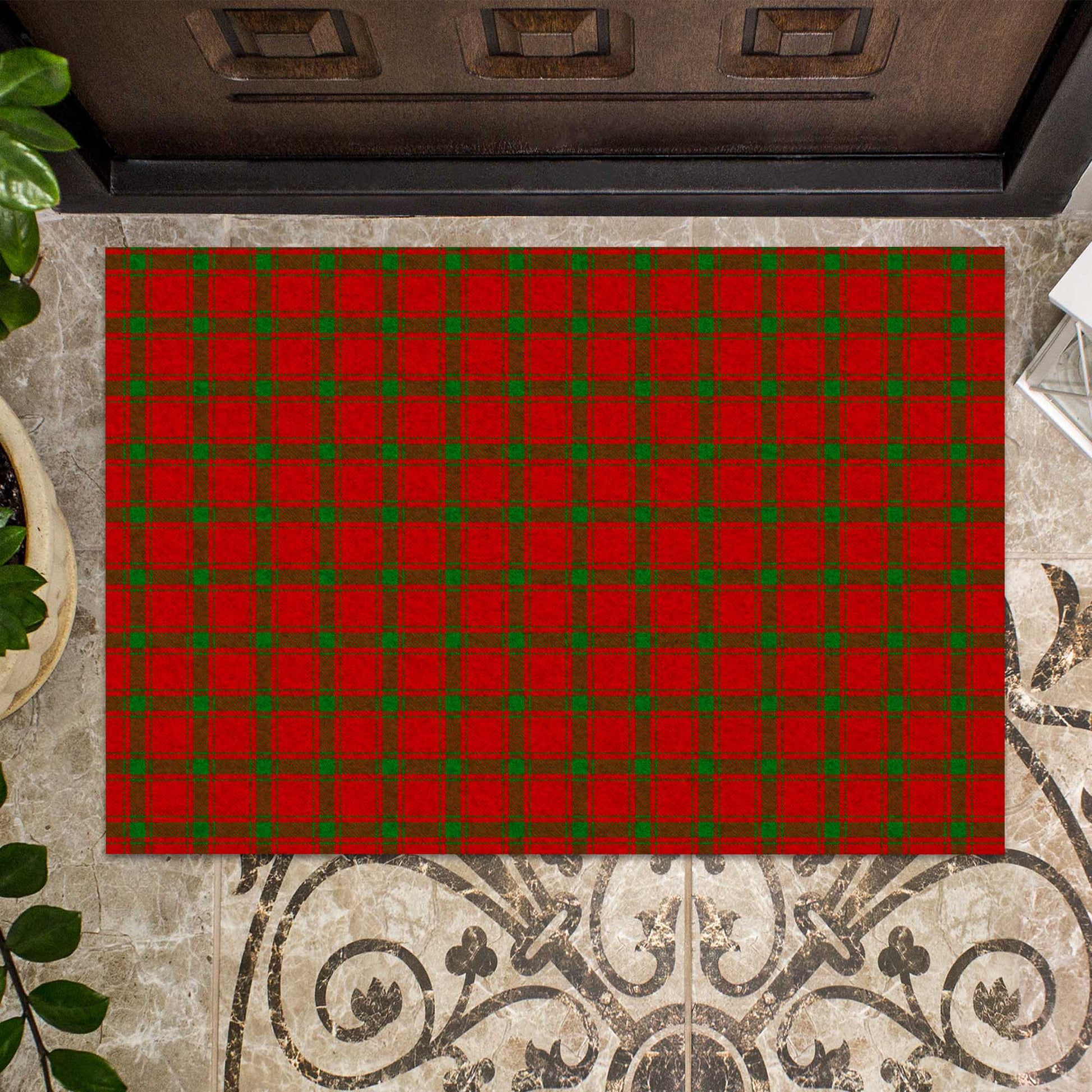 MacDonald (McDonald) of Sleat Tartan Rubber Doormat - Tartan Vibes Clothing