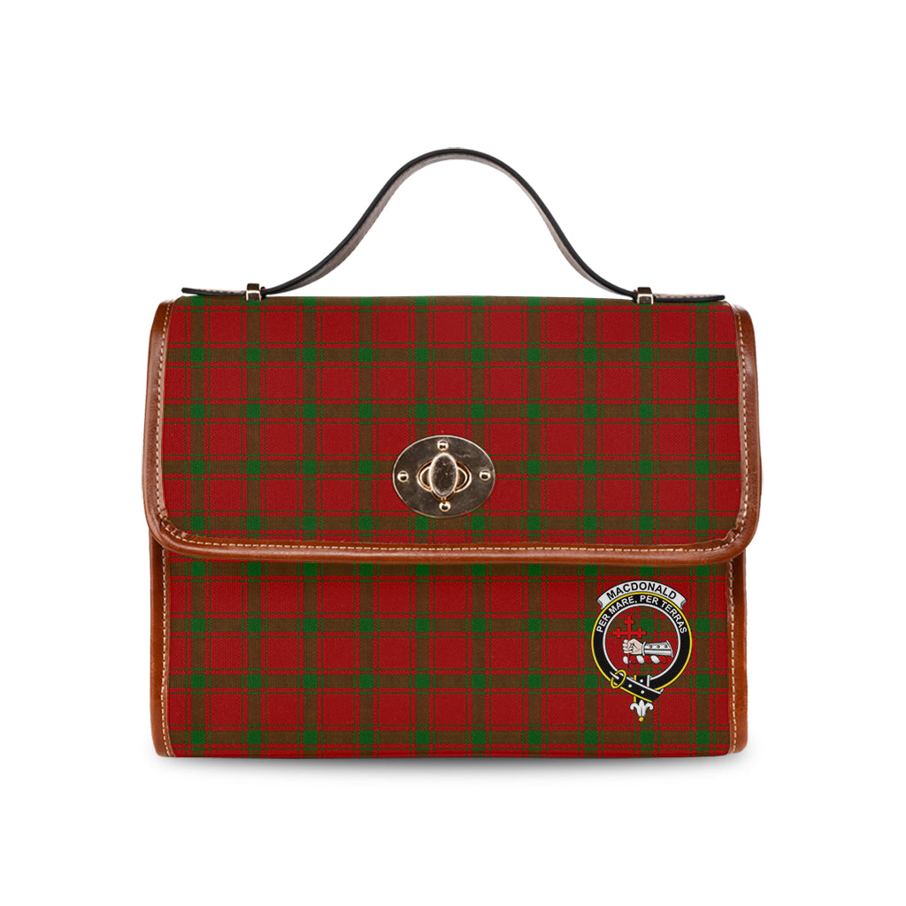 macdonald-of-sleat-tartan-leather-strap-waterproof-canvas-bag-with-family-crest
