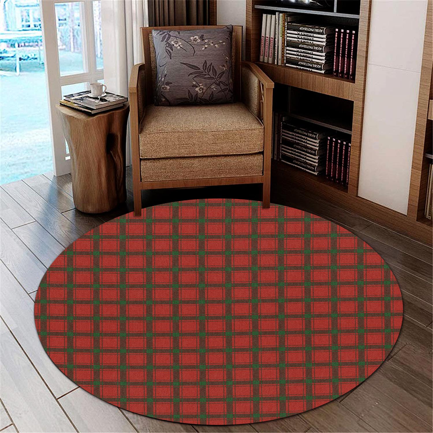 MacDonald (McDonald) of Sleat Tartan Round Rug - Tartan Vibes Clothing