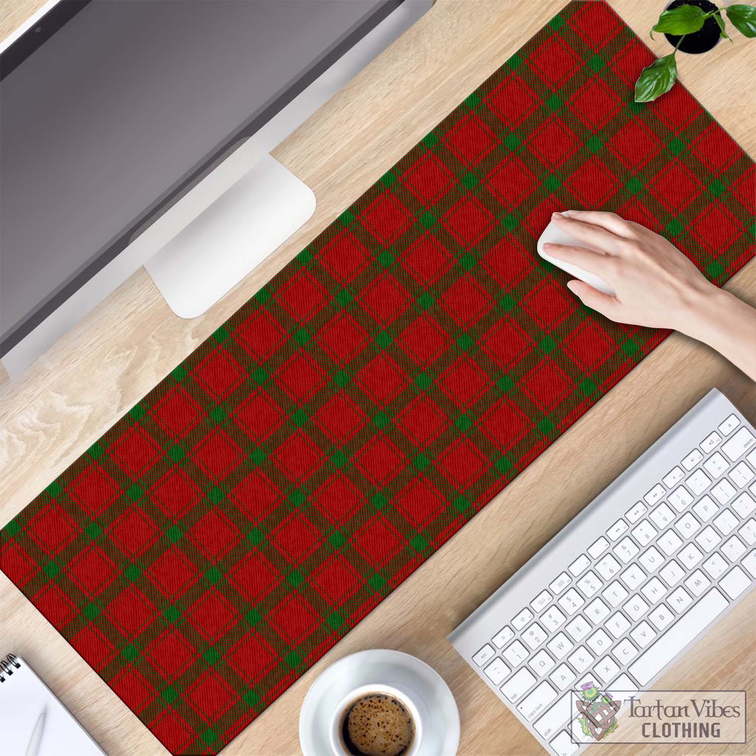 Tartan Vibes Clothing MacDonald of Sleat Tartan Mouse Pad