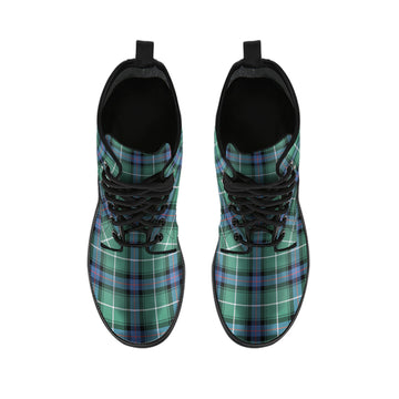 MacDonald of the Isles Hunting Ancient Tartan Leather Boots