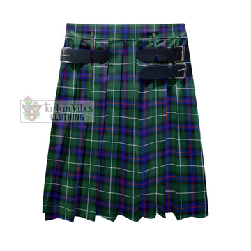 MacDonald of the Isles Hunting Modern Tartan Men's Pleated Skirt - Fashion Casual Retro Scottish Kilt Style