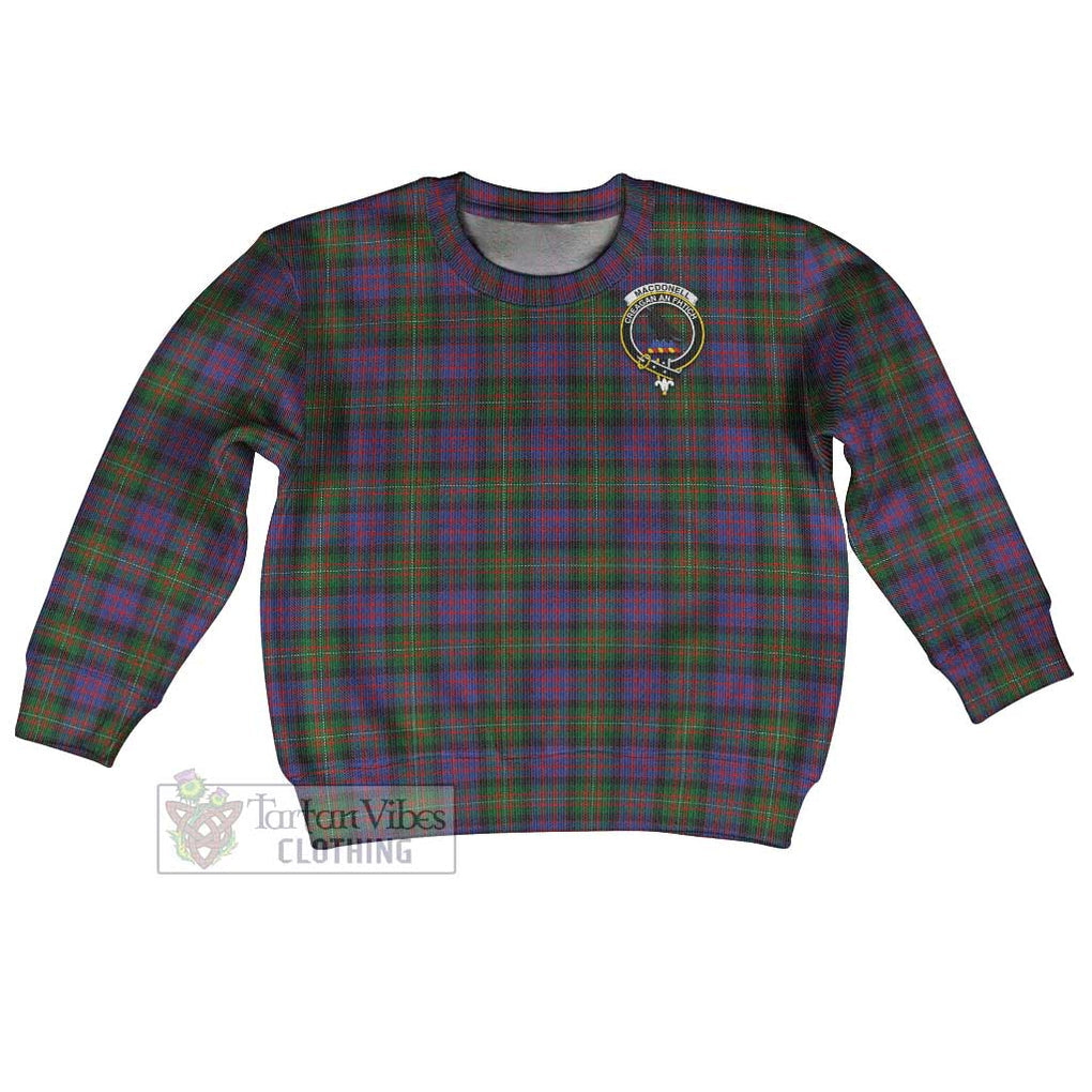 MacDonell (McDonell) Tartan Kid Ugly Sweater with Family Crest Kid - Tartan Vibes Clothing