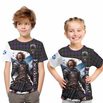 MacDonell (McDonell) Crest Tartan Kid T-Shirt Inspired by the Freedom of Scottish Warrior Youth XL Size14 - Tartan Vibes Clothing