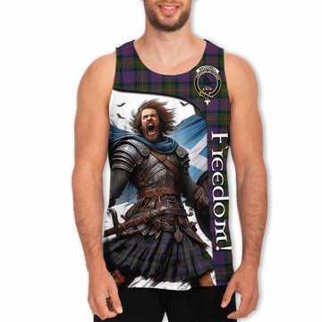 MacDonell (McDonell) Crest Tartan Men's Tank Top Inspired by the Freedom of Scottish Warrior Men - Tartan Vibes Clothing