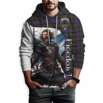 MacDonell (McDonell) Crest Tartan Hoodie Inspired by the Freedom of Scottish Warrior Pullover Hoodie - Tartan Vibes Clothing