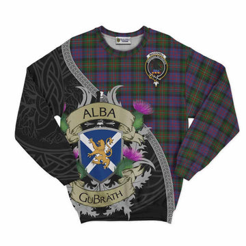 MacDonell (McDonell) Tartan Family Crest Sweatshirt Lion Rampant Royal Thistle Shield Celtic Inspired Unisex - Tartan Vibes Clothing