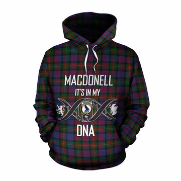 MacDonell (McDonell) Tartan Cotton Hoodie with Family Crest DNA In Me Style Pullover Hoodie XS - Tartan Vibes Clothing
