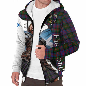 MacDonell (McDonell) Crest Tartan Sherpa Hoodie Inspired by the Freedom of Scottish Warrior Unisex S - Tartan Vibes Clothing