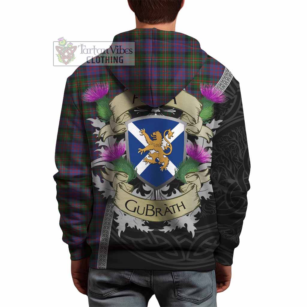 MacDonell (McDonell) Tartan Family Crest Hoodie Lion Rampant Royal Thistle Shield Celtic Inspired - Tartan Vibes Clothing