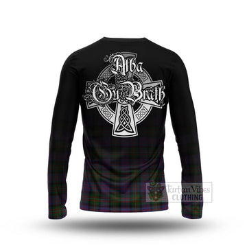 MacDonell (McDonell) Tartan Long Sleeve T-Shirt Featuring Alba Gu Brath Family Crest Celtic Inspired - Tartan Vibes Clothing