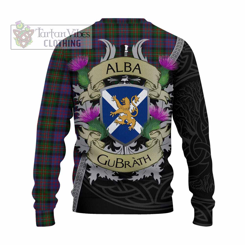 MacDonell (McDonell) Tartan Family Crest Knitted Sweater Lion Rampant Royal Thistle Shield Celtic Inspired - Tartan Vibes Clothing