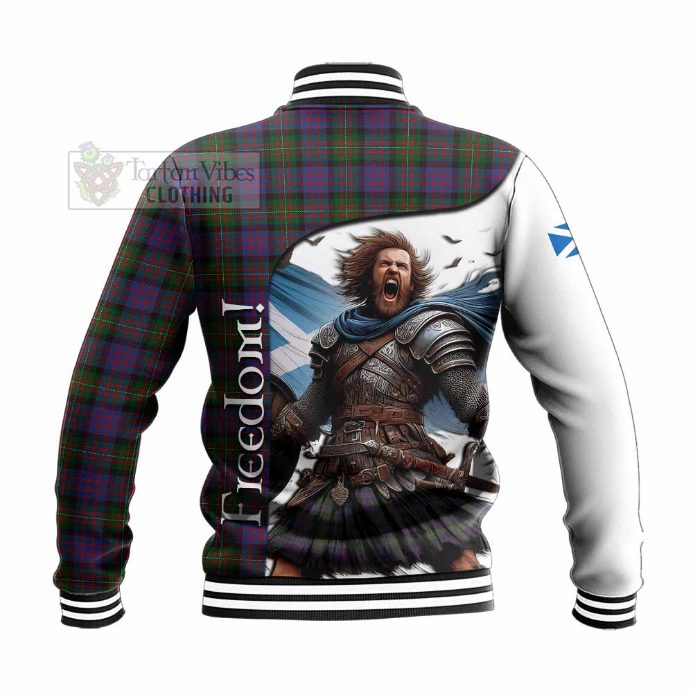 MacDonell (McDonell) Crest Tartan Baseball Jacket Inspired by the Freedom of Scottish Warrior - Tartan Vibes Clothing