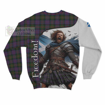 MacDonell (McDonell) Crest Tartan Sweatshirt Inspired by the Freedom of Scottish Warrior - Tartan Vibes Clothing