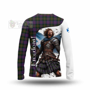MacDonell (McDonell) Crest Tartan Long Sleeve T-Shirt Inspired by the Freedom of Scottish Warrior - Tartan Vibes Clothing