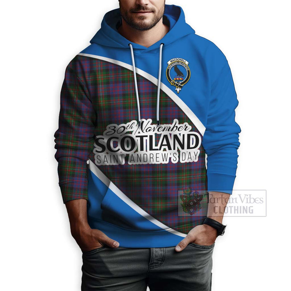 MacDonell (McDonell) Family Crest Tartan Hoodie Celebrate Saint Andrew's Day in Style - Tartan Vibes Clothing