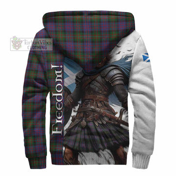 MacDonell (McDonell) Crest Tartan Sherpa Hoodie Inspired by the Freedom of Scottish Warrior - Tartan Vibes Clothing