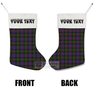 MacDonell (McDonell) Tartan Christmas Stocking with Personalized Text - Tartan Vibes Clothing
