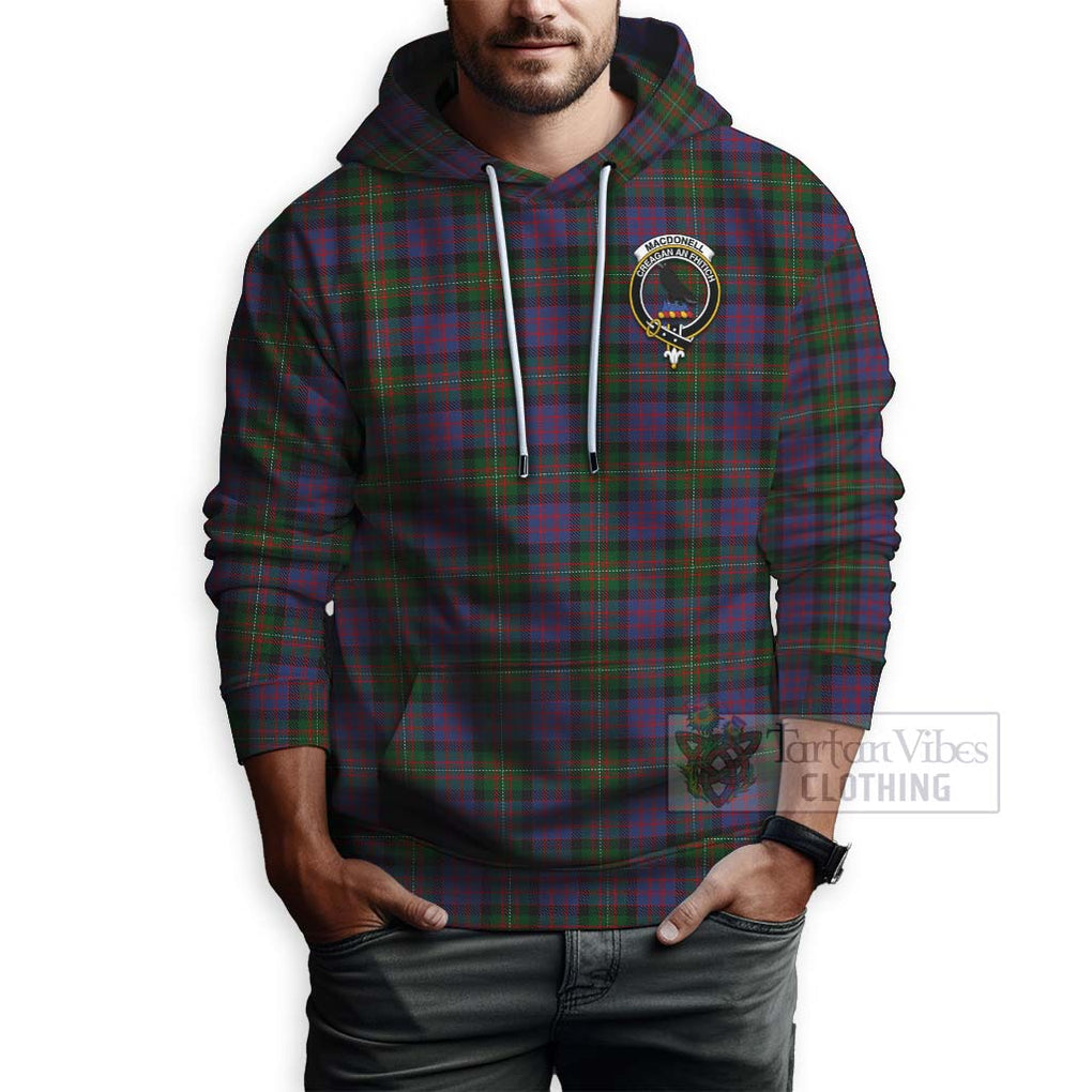 MacDonell (McDonell) Tartan Hoodie with Family Crest Celtic Skull Style - Tartan Vibes Clothing