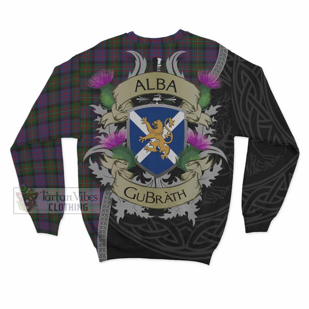 MacDonell (McDonell) Tartan Family Crest Sweatshirt Lion Rampant Royal Thistle Shield Celtic Inspired - Tartan Vibes Clothing
