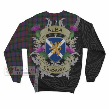 MacDonell (McDonell) Tartan Family Crest Sweatshirt Lion Rampant Royal Thistle Shield Celtic Inspired - Tartan Vibes Clothing