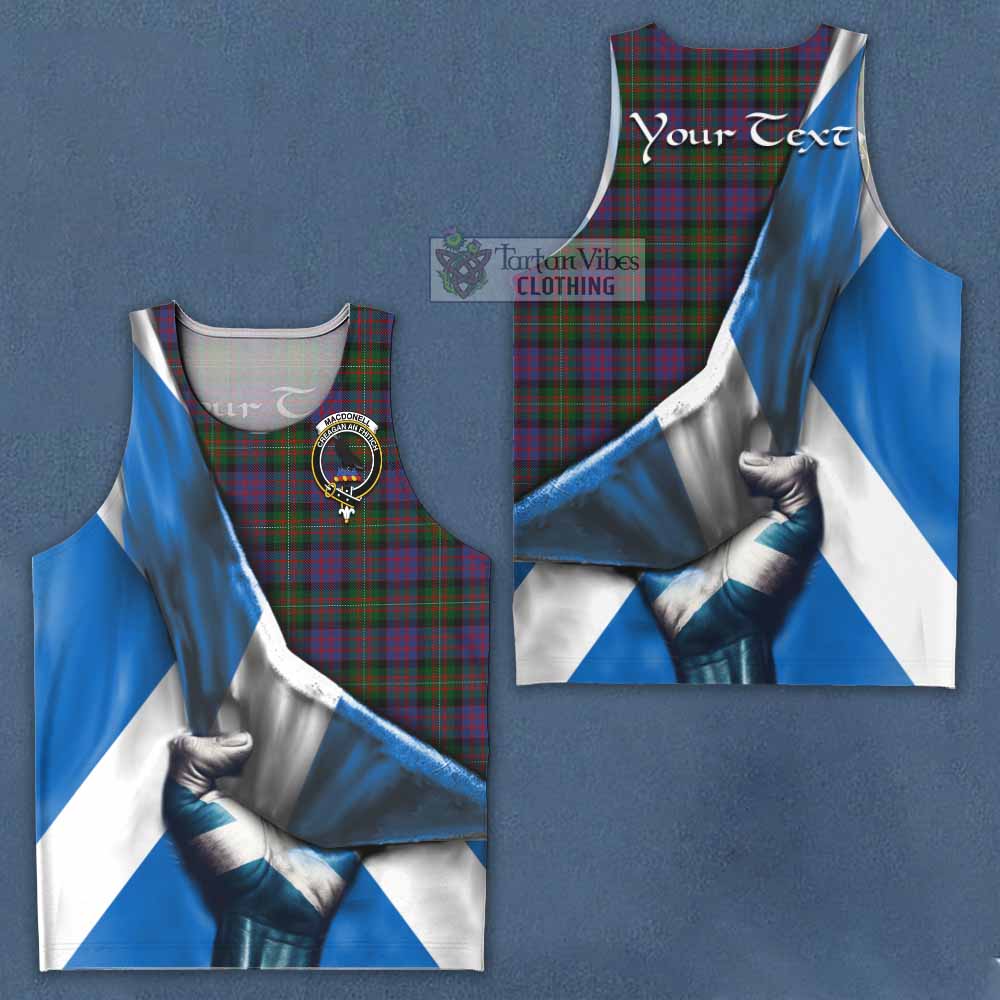 MacDonell (McDonell) Tartan Men's Tank Top with Family Crest Scotland Patriotic Style - Tartan Vibes Clothing