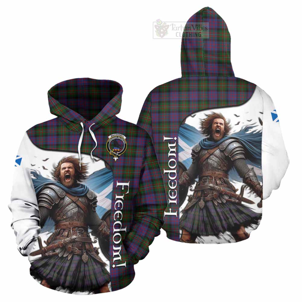 MacDonell (McDonell) Crest Tartan Hoodie Inspired by the Freedom of Scottish Warrior - Tartan Vibes Clothing