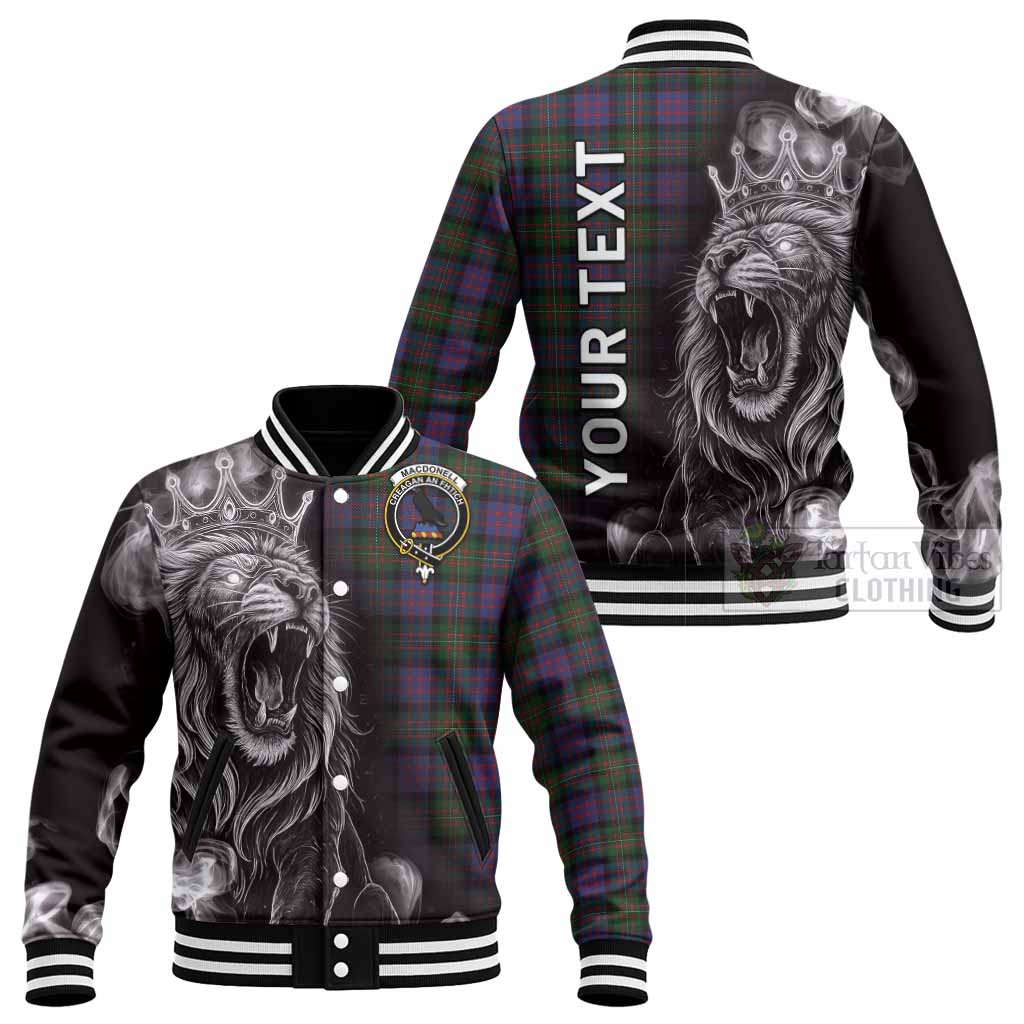 MacDonell (McDonell) Tartan Baseball Jacket Roaring Lion Heritage
