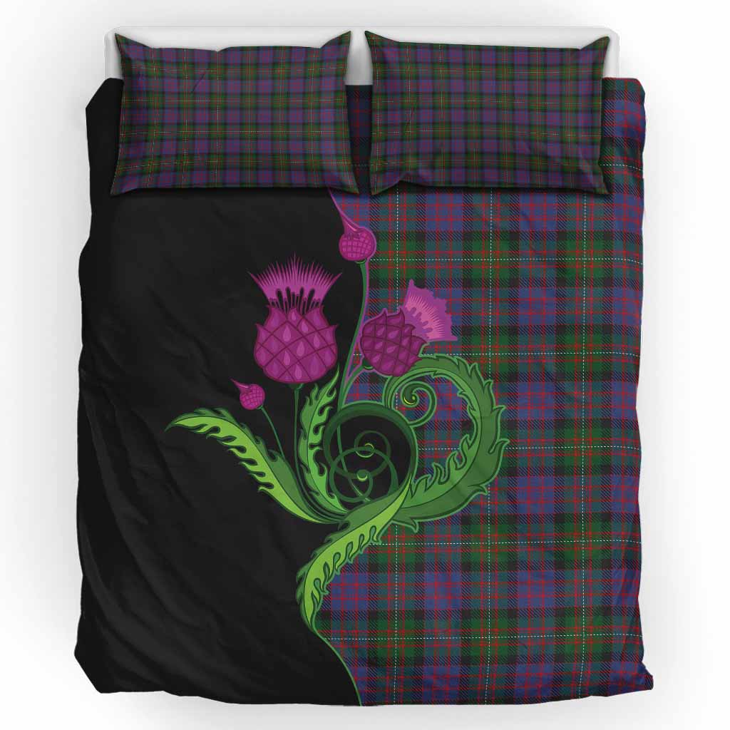 MacDonell (McDonell) Tartan Bedding Set Traditional Scottish Thistle UK Bedding Set UK King 91*87 inch - Tartan Vibes Clothing