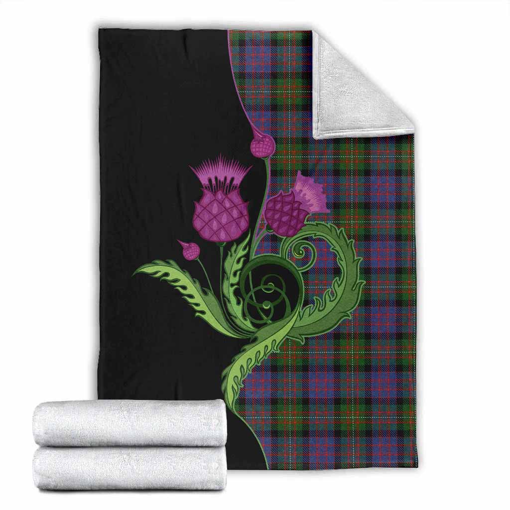 MacDonell (McDonell) Tartan Blanket Traditional Scottish Thistle X-Large 59 x 79 inches 150 x 200 cm - Tartan Vibes Clothing